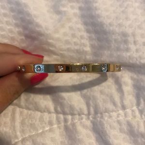 Kate Spade Set in Stone stone hinged bangle